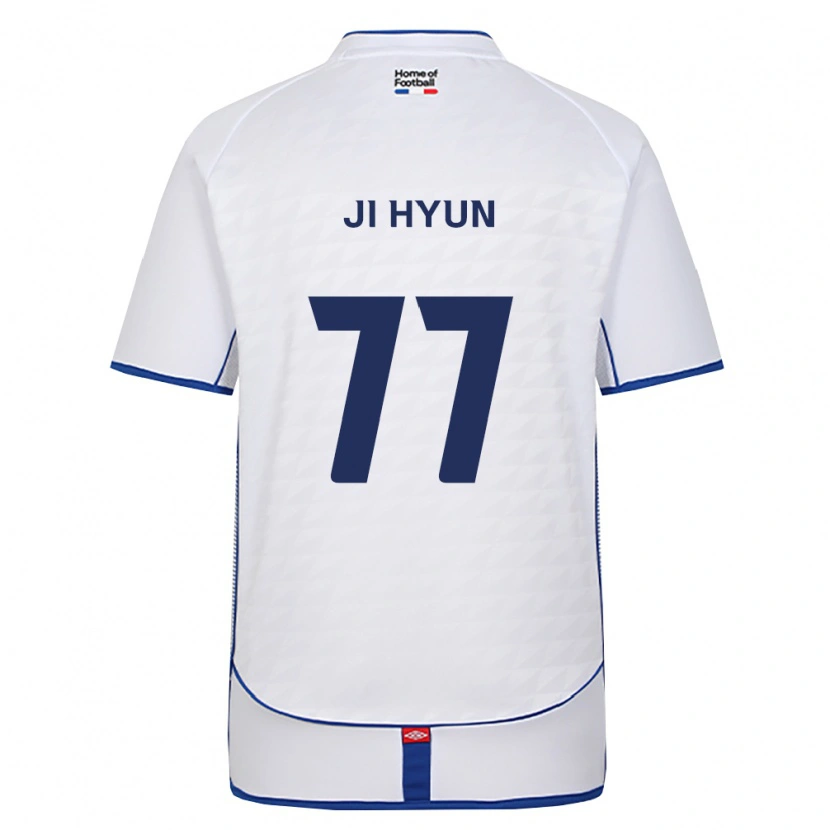 Danxen Mulher Camisola Ji-Hyun Kim #77 Preto Branco Vermelho Alternativa 2026/27 Camisa Brasil