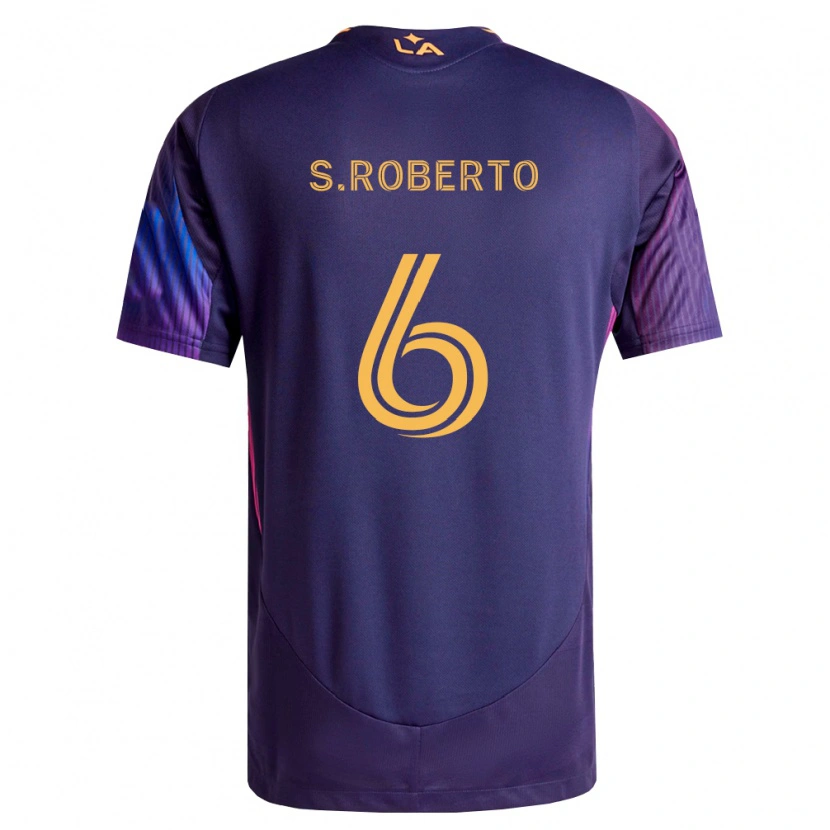 Danxen Mulher Camisola Sergi Roberto #6 Roxo Escuro Amarelo Alternativa 2026/27 Camisa Brasil