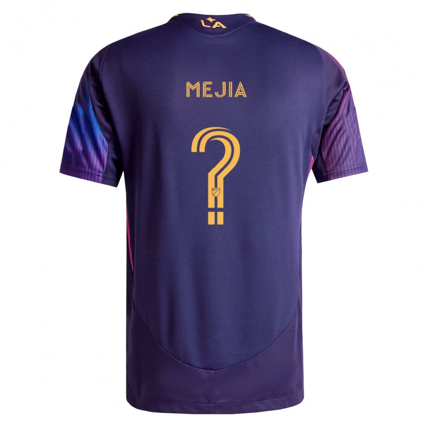 Danxen Mulher Camisola Robert Mejia #0 Roxo Escuro Amarelo Alternativa 2026/27 Camisa Brasil