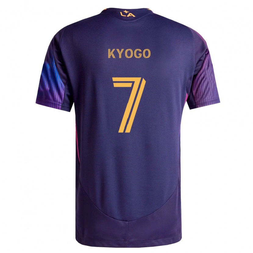 Danxen Mulher Camisola Kyogo Furuhashi #7 Roxo Escuro Amarelo Alternativa 2026/27 Camisa Brasil