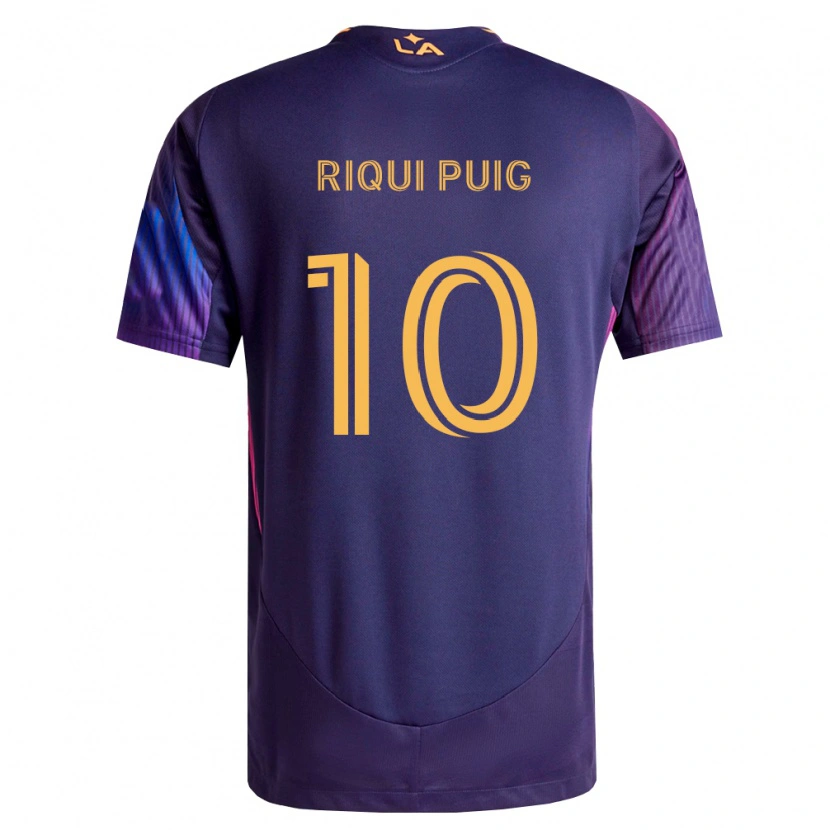Danxen Mulher Camisola Riqui Puig #10 Roxo Escuro Amarelo Alternativa 2026/27 Camisa Brasil