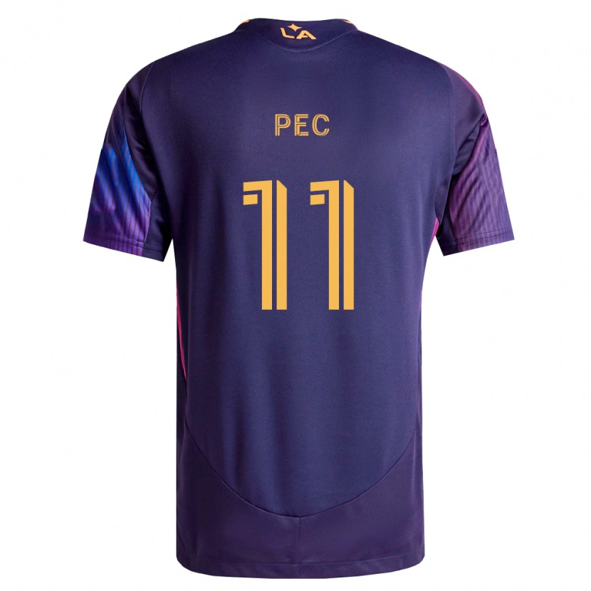 Danxen Mulher Camisola Gabriel Pec #11 Roxo Escuro Amarelo Alternativa 2026/27 Camisa Brasil