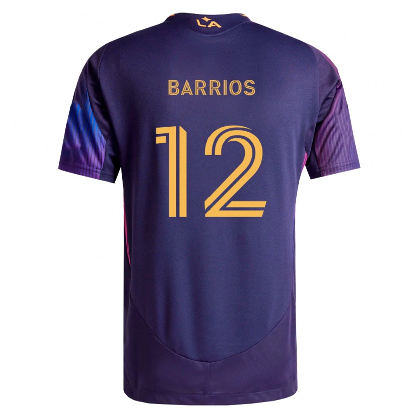 Danxen Mulher Camisola Michael Barrios #12 Roxo Escuro Amarelo Alternativa 2026/27 Camisa Brasil