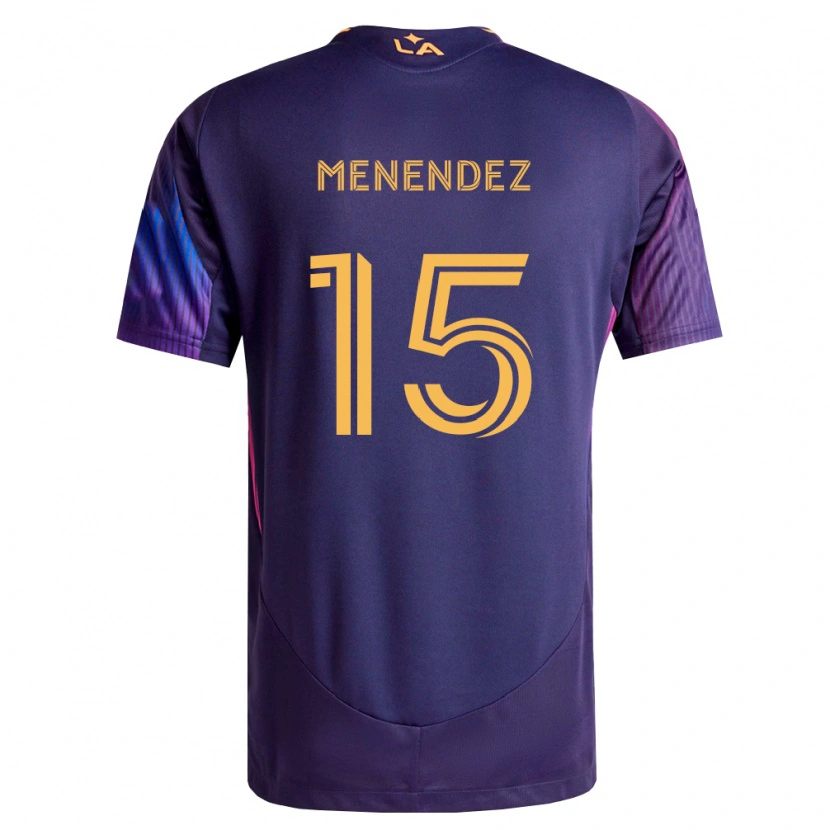 Danxen Mulher Camisola Alexsander Menendez #15 Roxo Escuro Amarelo Alternativa 2026/27 Camisa Brasil