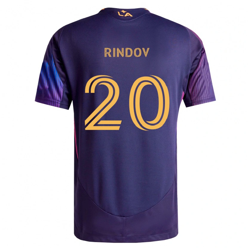 Danxen Mulher Camisola Chris Rindov #20 Roxo Escuro Amarelo Alternativa 2026/27 Camisa Brasil