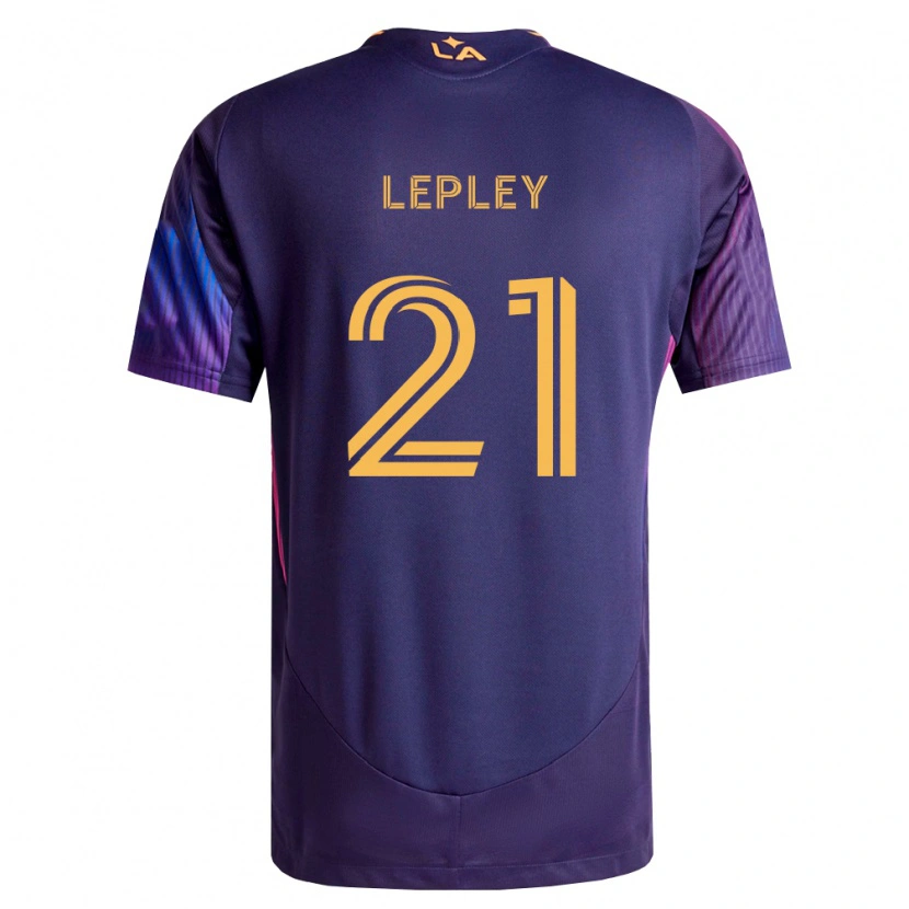 Danxen Mulher Camisola Tucker Lepley #21 Roxo Escuro Amarelo Alternativa 2026/27 Camisa Brasil