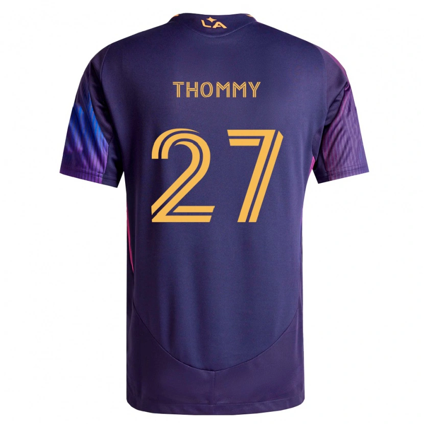 Danxen Mulher Camisola Erik Thommy #27 Roxo Escuro Amarelo Alternativa 2026/27 Camisa Brasil
