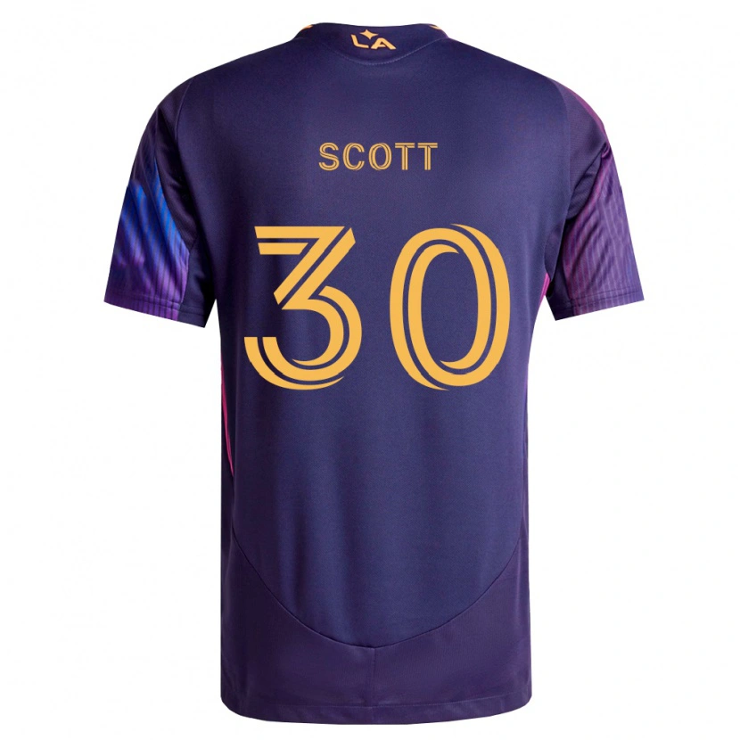 Danxen Mulher Camisola Brady Scott #30 Roxo Escuro Amarelo Alternativa 2026/27 Camisa Brasil