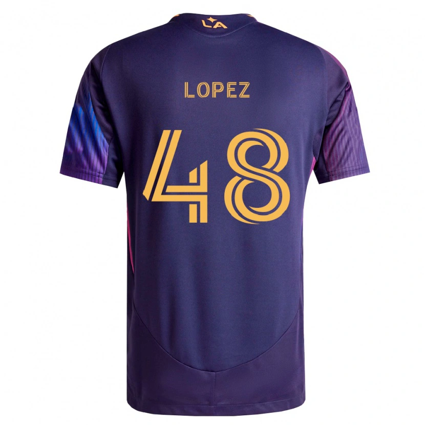 Danxen Mulher Camisola Diego López #48 Roxo Escuro Amarelo Alternativa 2026/27 Camisa Brasil