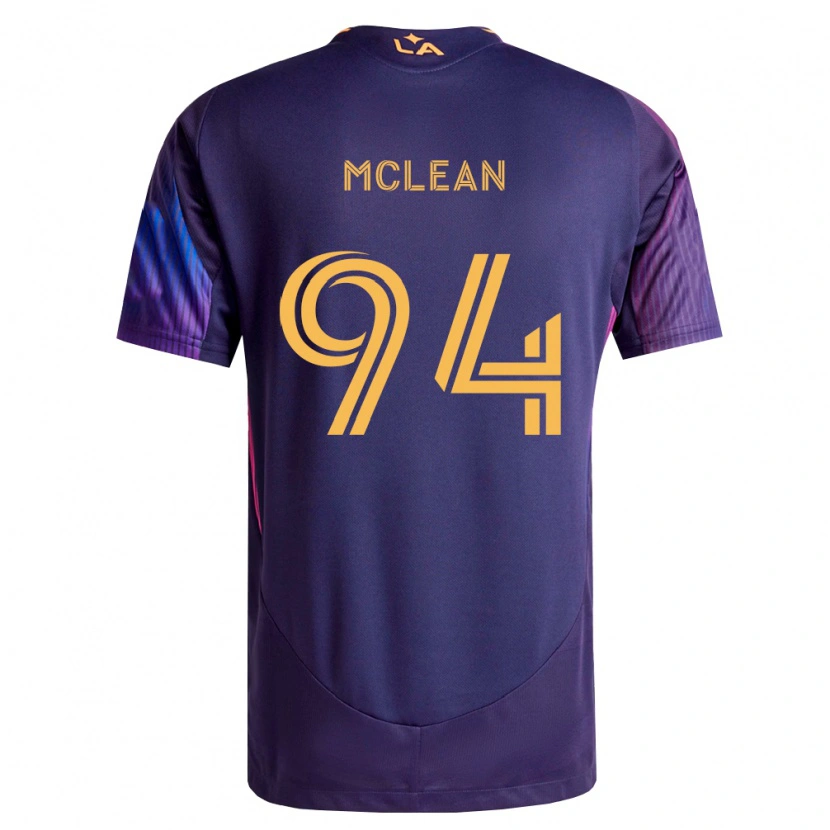 Danxen Mulher Camisola Mateo Mclean #94 Roxo Escuro Amarelo Alternativa 2026/27 Camisa Brasil