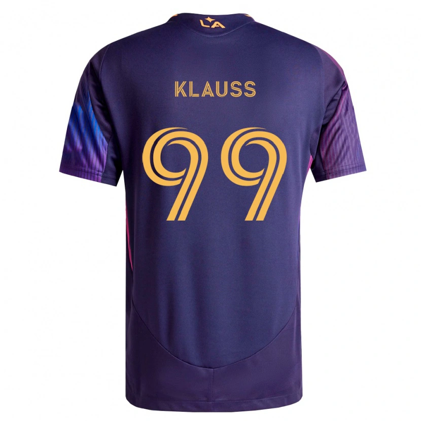 Danxen Mulher Camisola João Klauss #99 Roxo Escuro Amarelo Alternativa 2026/27 Camisa Brasil