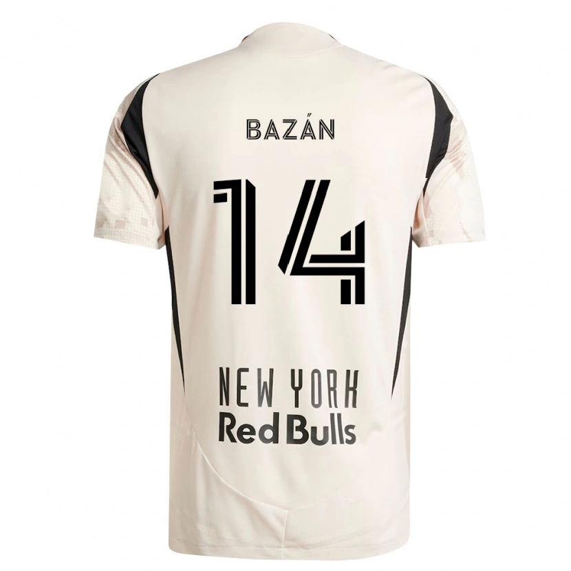 Danxen Mulher Camisola Julián Bazán #14 Branco Off-Red Preto Alternativa 2026/27 Camisa Brasil