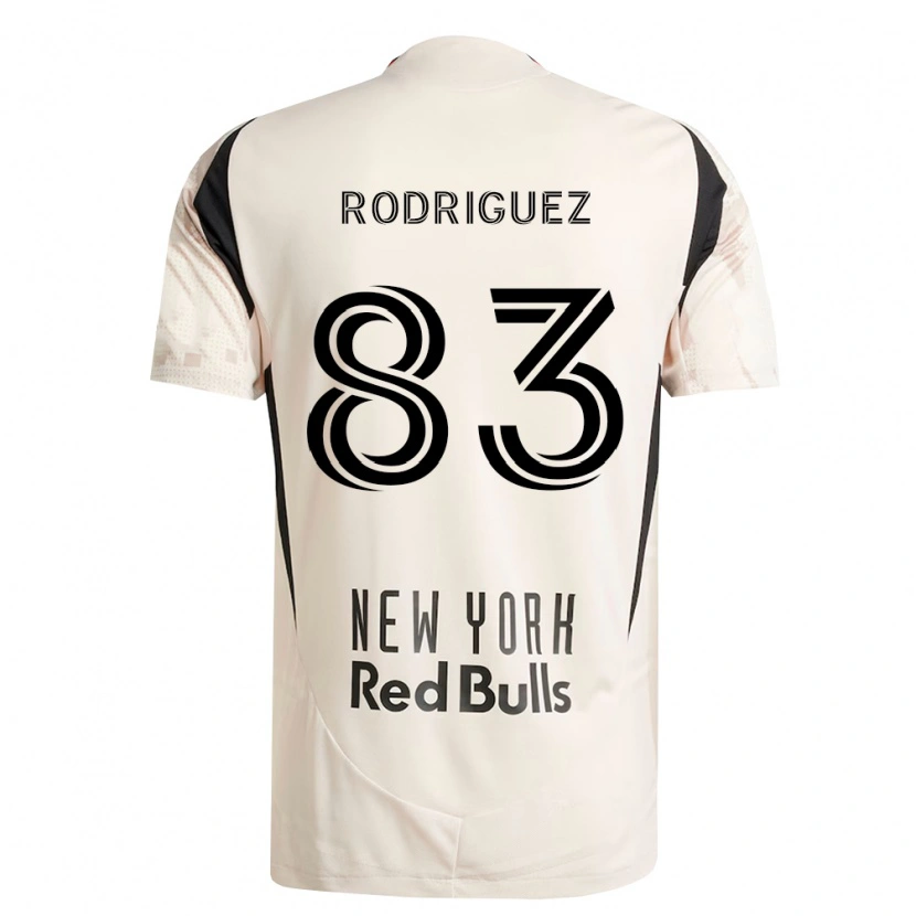 Danxen Mulher Camisola Benjamin Rodriguez #83 Branco Off-Red Preto Alternativa 2026/27 Camisa Brasil