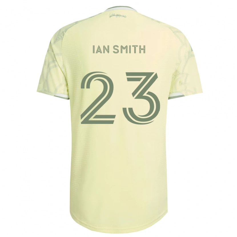 Danxen Mulher Camisola Ian Smith #23 Bege Branco Alternativa 2026/27 Camisa Brasil