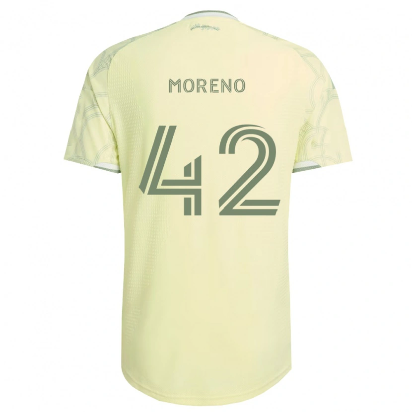 Danxen Mulher Camisola Alexis Moreno #42 Bege Branco Alternativa 2026/27 Camisa Brasil