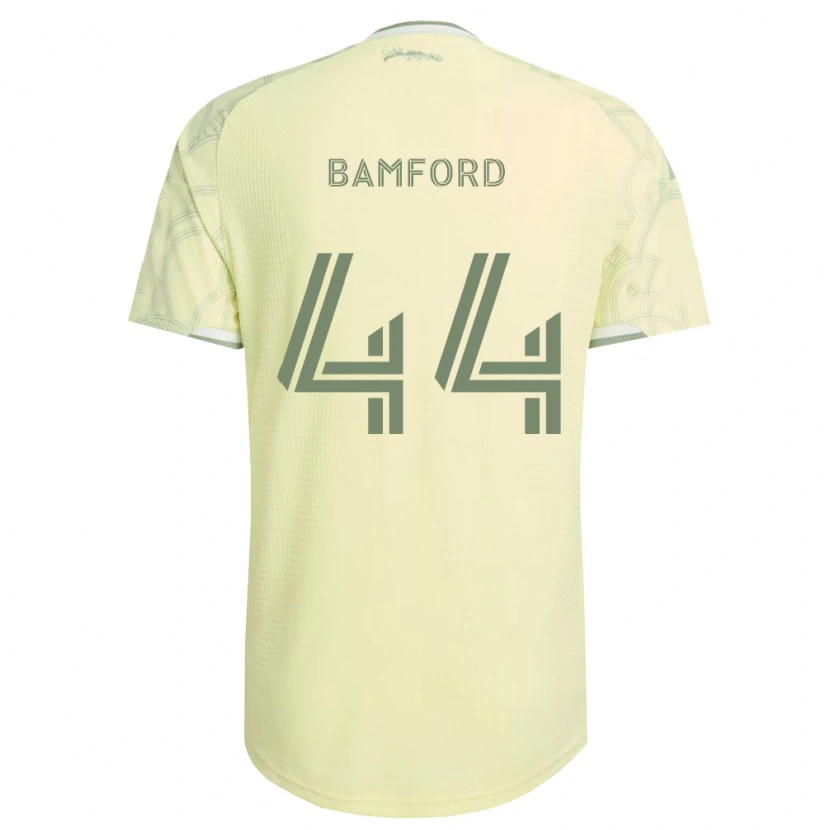 Danxen Mulher Camisola Alex Bamford #44 Bege Branco Alternativa 2026/27 Camisa Brasil