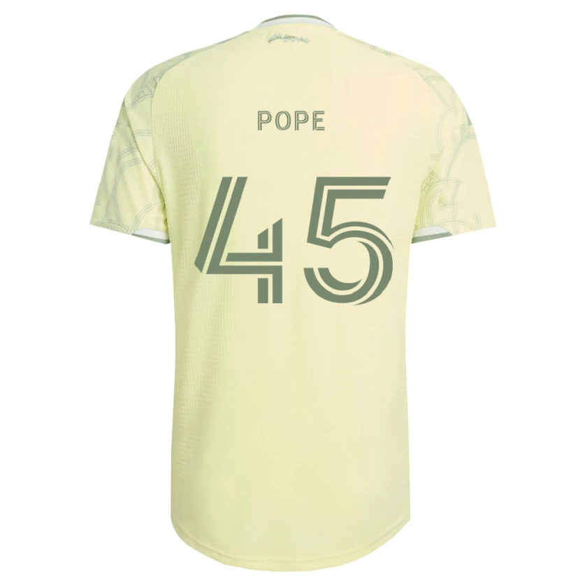 Danxen Mulher Camisola Blake Pope #45 Bege Branco Alternativa 2026/27 Camisa Brasil