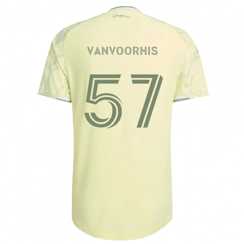 Danxen Mulher Camisola Bryce Vanvoorhis #57 Bege Branco Alternativa 2026/27 Camisa Brasil