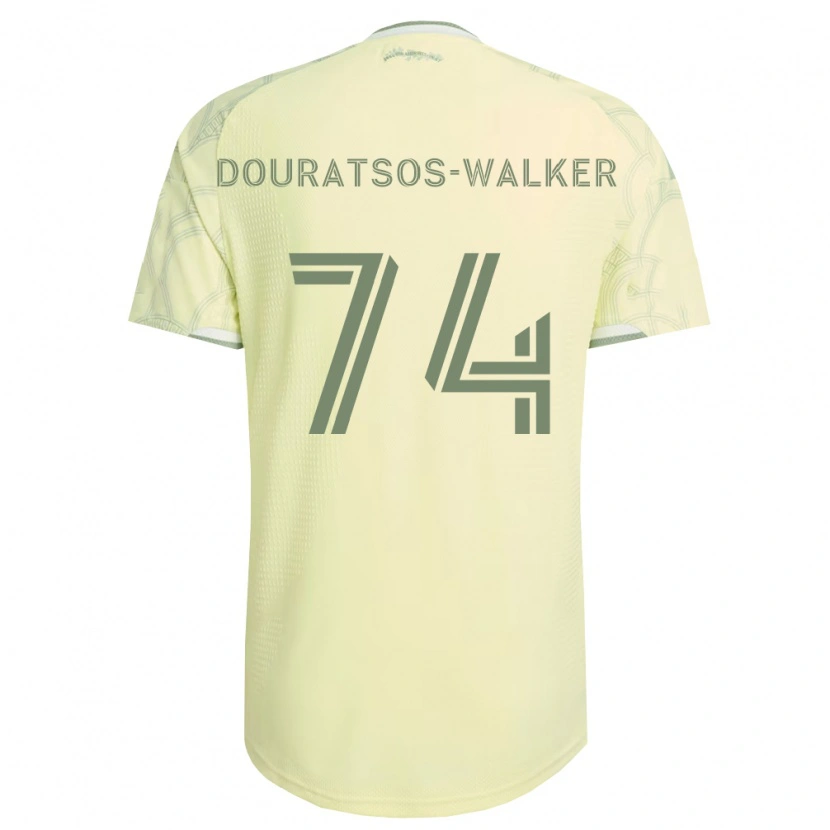 Danxen Mulher Camisola Elias Douratsos-Walker #74 Bege Branco Alternativa 2026/27 Camisa Brasil