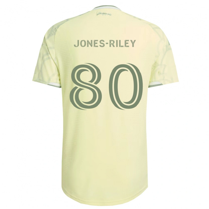 Danxen Mulher Camisola Jaden Jones-Riley #80 Bege Branco Alternativa 2026/27 Camisa Brasil