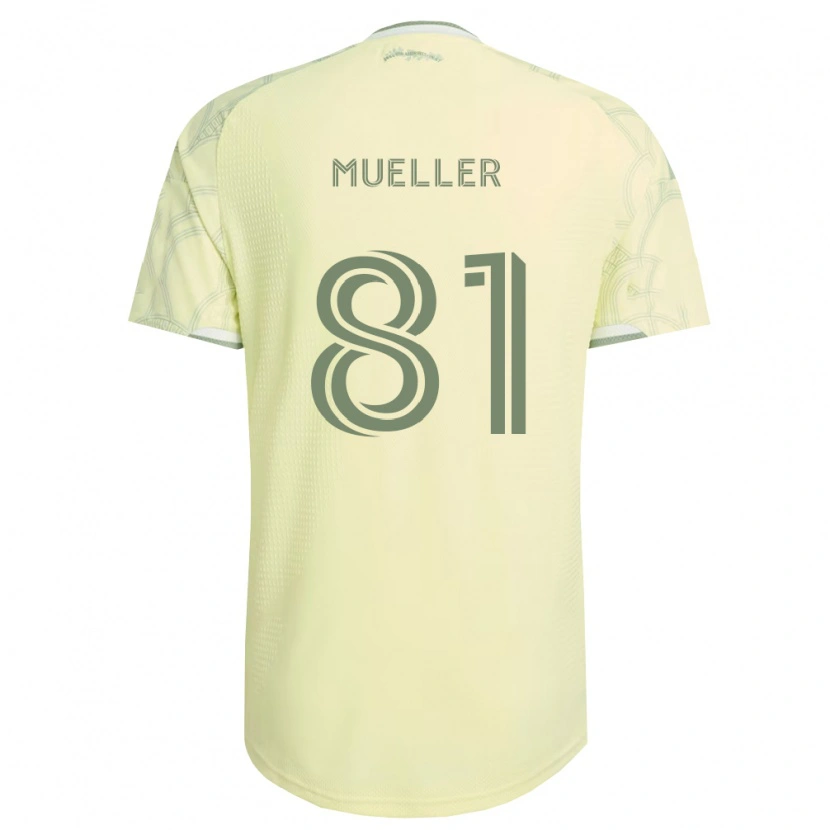 Danxen Mulher Camisola Henry Mueller #81 Bege Branco Alternativa 2026/27 Camisa Brasil