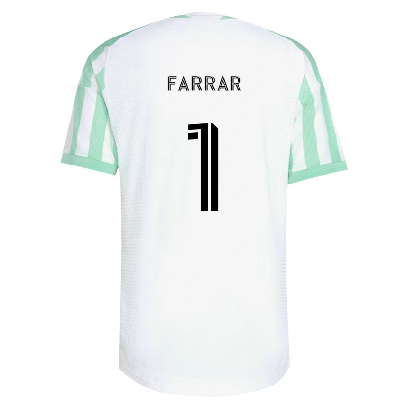 Danxen Mulher Camisola Charlie Farrar #1 Verde Claro Branco Preto Alternativa 2026/27 Camisa Brasil