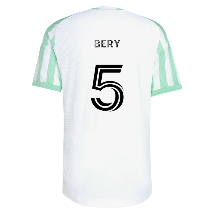 Danxen Mulher Camisola Jules Bery #5 Verde Claro Branco Preto Alternativa 2026/27 Camisa Brasil
