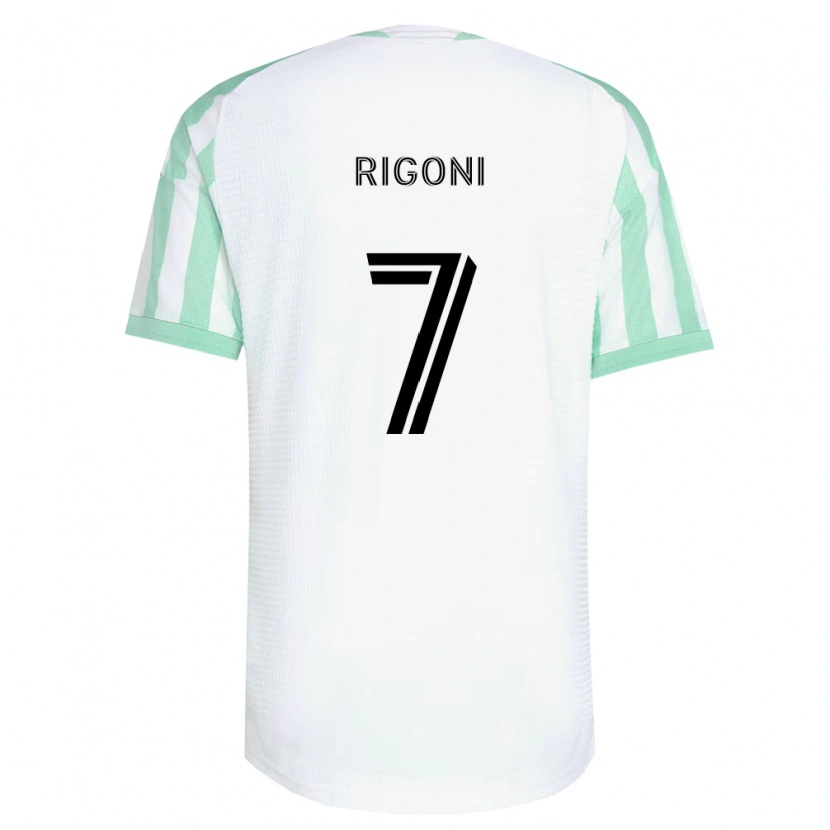 Danxen Mulher Camisola Emiliano Rigoni #7 Verde Claro Branco Preto Alternativa 2026/27 Camisa Brasil