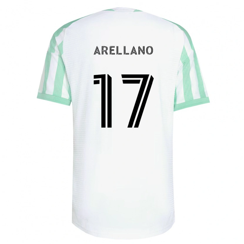 Danxen Mulher Camisola Bryan Arellano #17 Verde Claro Branco Preto Alternativa 2026/27 Camisa Brasil