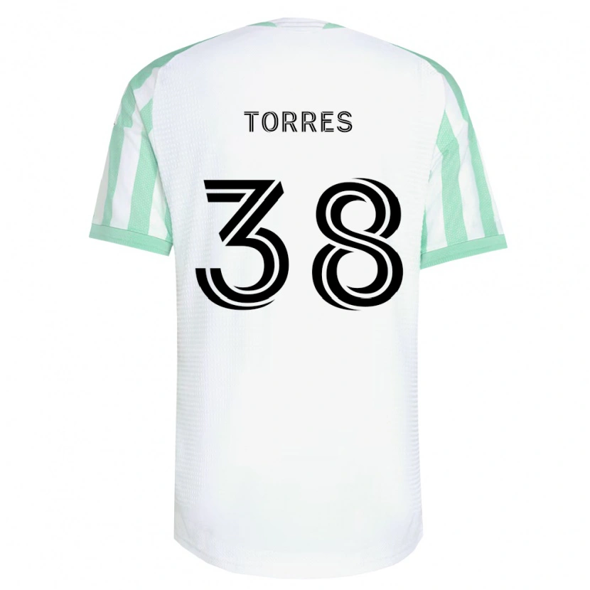 Danxen Mulher Camisola Ervin Torres #38 Verde Claro Branco Preto Alternativa 2026/27 Camisa Brasil