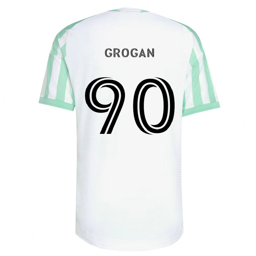 Danxen Mulher Camisola Peter Grogan #90 Verde Claro Branco Preto Alternativa 2026/27 Camisa Brasil