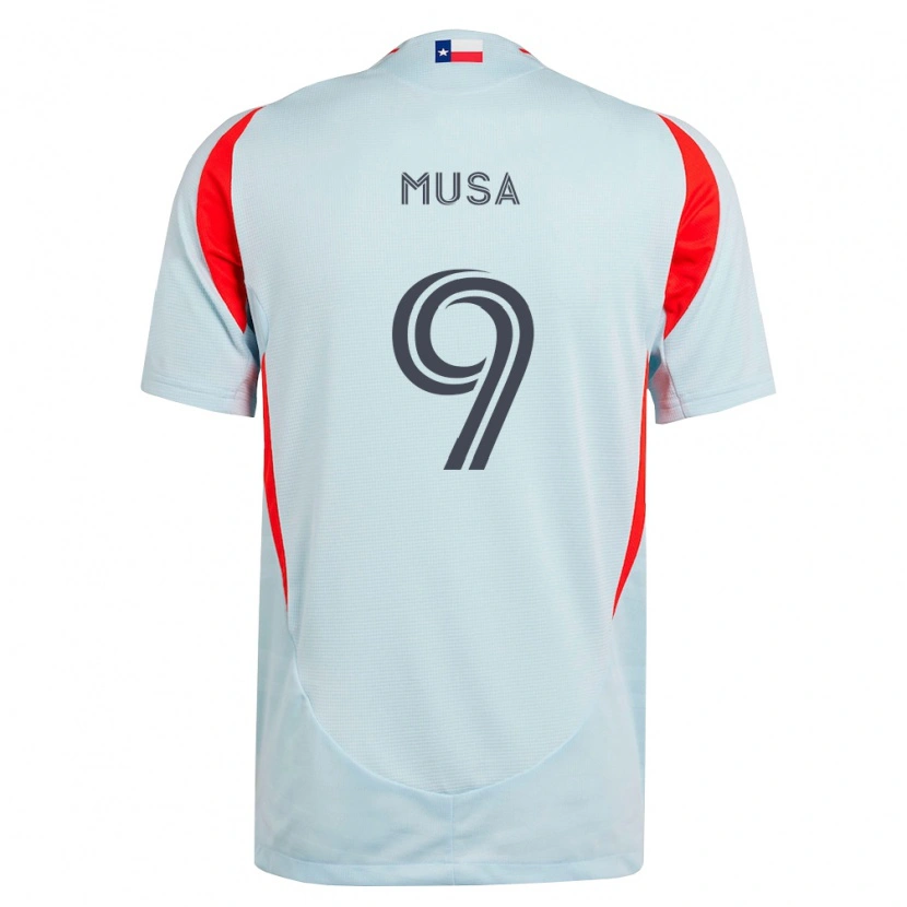 Danxen Mulher Camisola Petar Musa #9 Cinza Escuro Branco Vermelho Alternativa 2026/27 Camisa Brasil