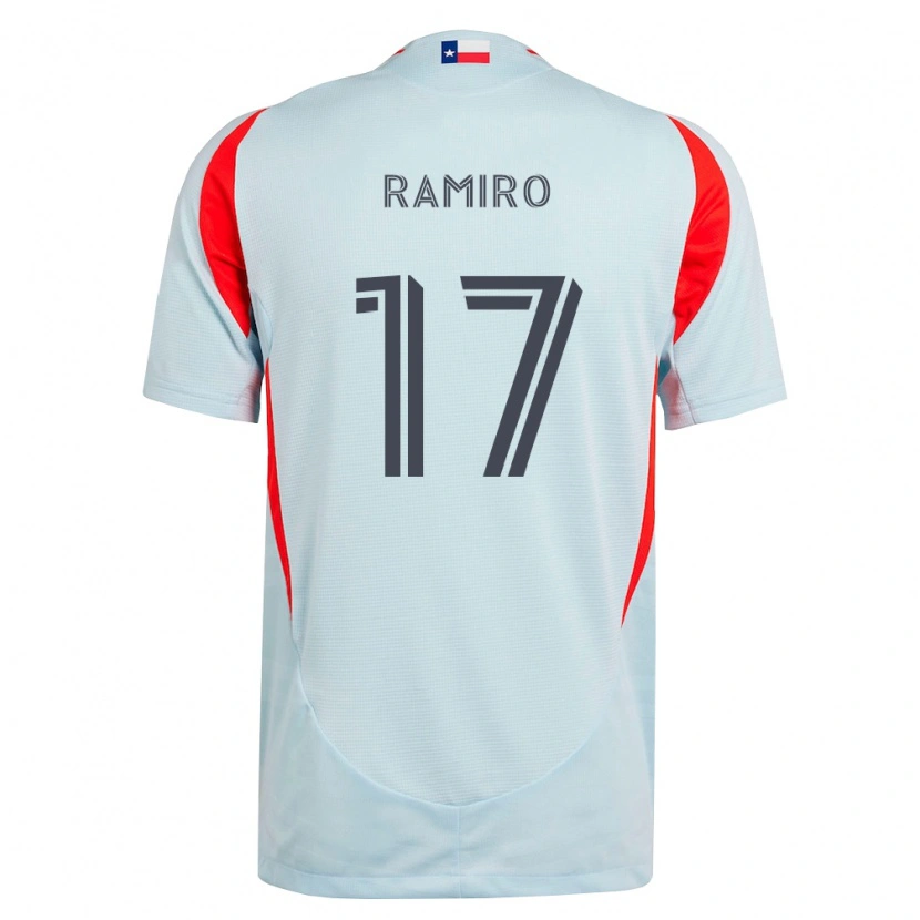 Danxen Mulher Camisola Ramiro Moschen Benetti #17 Cinza Escuro Branco Vermelho Alternativa 2026/27 Camisa Brasil