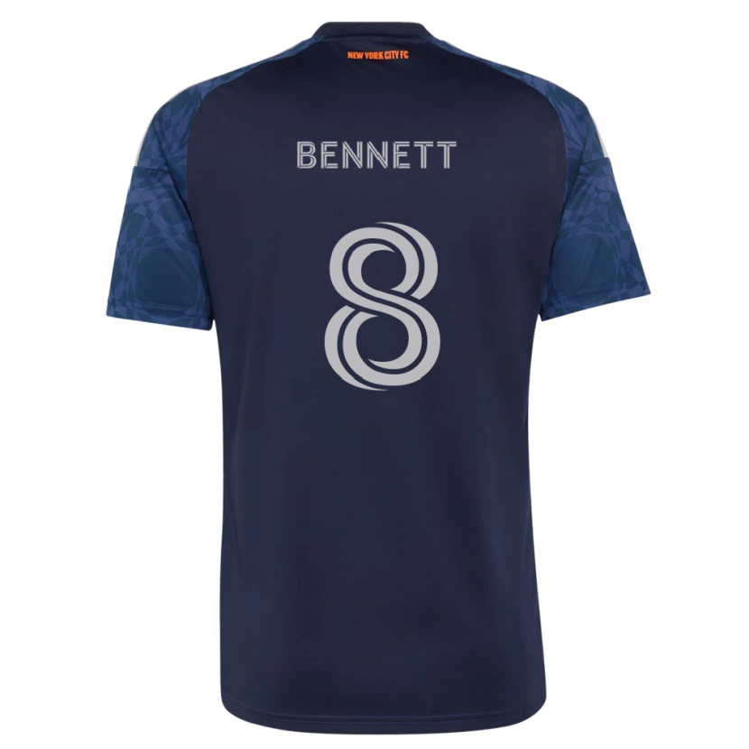 Danxen Mulher Camisola Jaheem Bennett #8 Azul Profundo Branco Alternativa 2026/27 Camisa Brasil