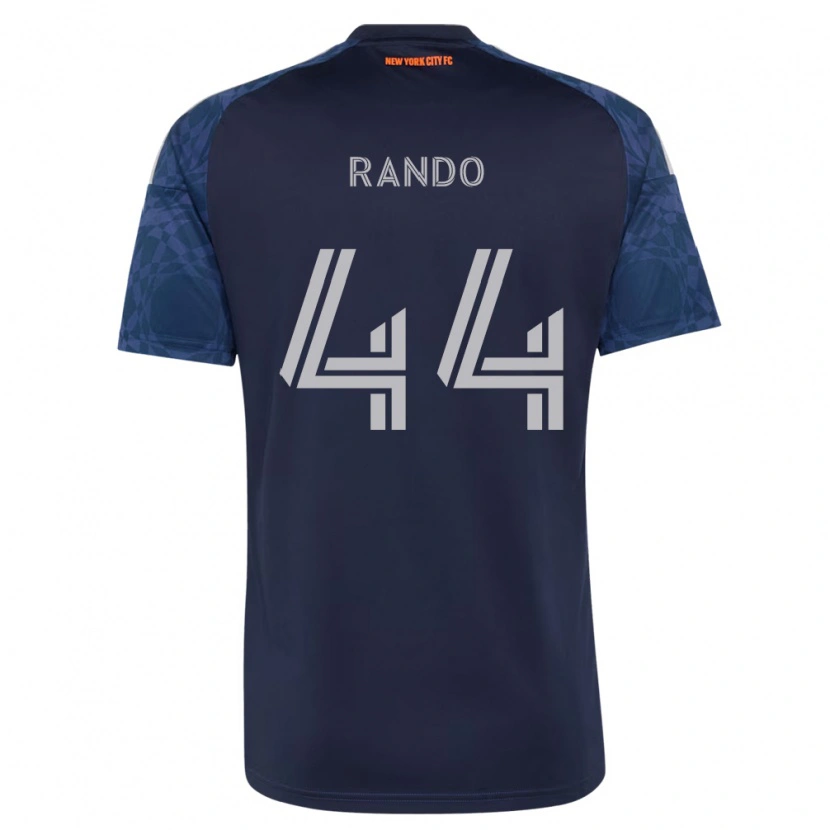 Danxen Mulher Camisola Alex Rando #44 Azul Profundo Branco Alternativa 2026/27 Camisa Brasil