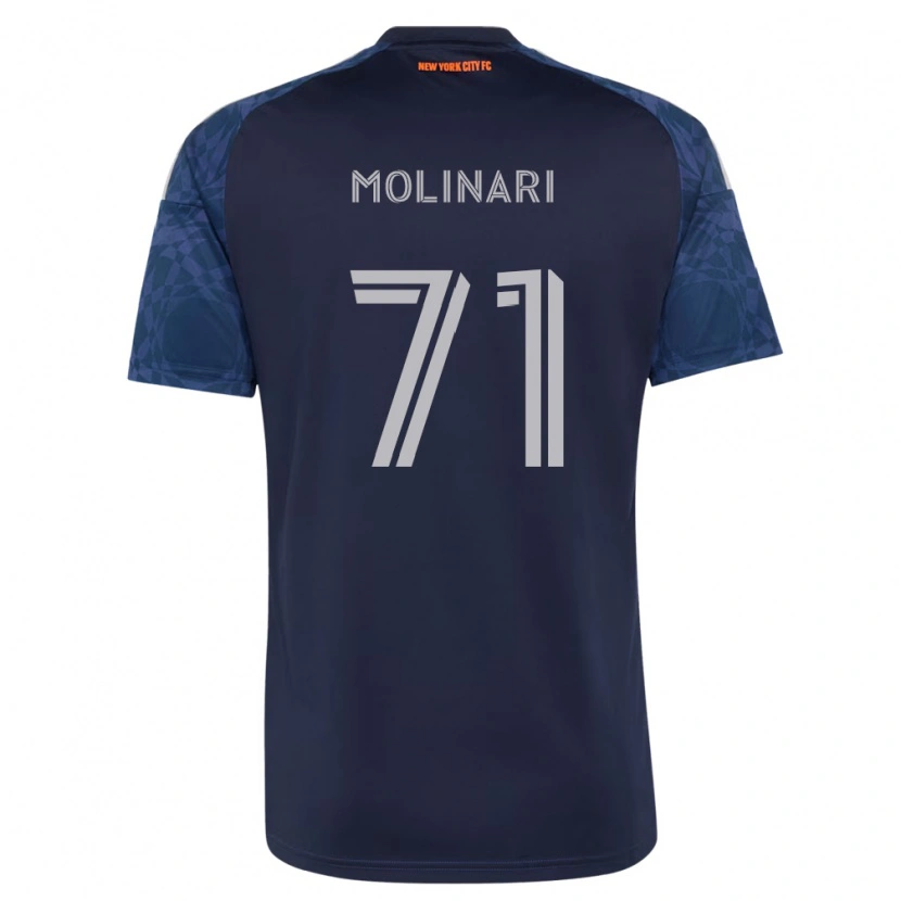 Danxen Mulher Camisola Peter Molinari #71 Azul Profundo Branco Alternativa 2026/27 Camisa Brasil