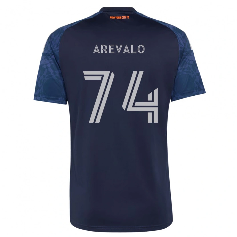 Danxen Mulher Camisola Ronny Arévalo #74 Azul Profundo Branco Alternativa 2026/27 Camisa Brasil
