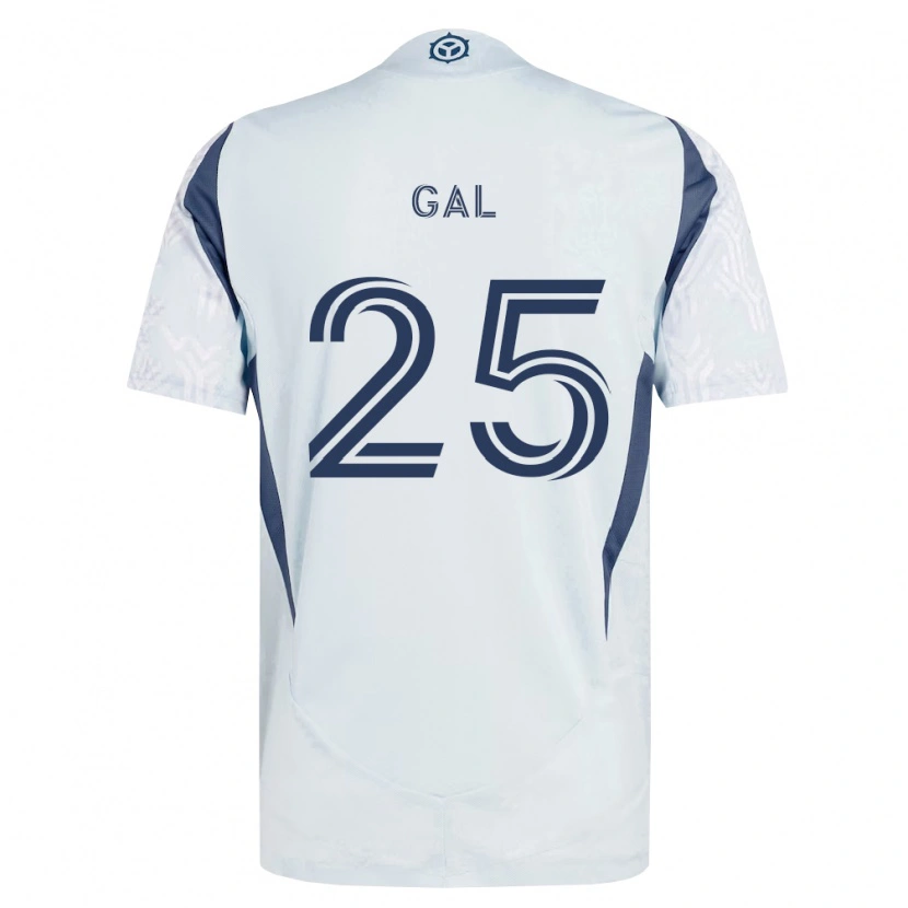 Danxen Mulher Camisola Jeff Gal #25 Azul Branco Cinza Alternativa 2026/27 Camisa Brasil