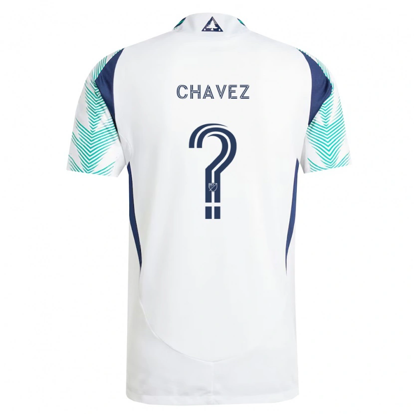 Danxen Mulher Camisola Gabriel Chávez #0 Branco Azul Marinho Verde Claro Alternativa 2026/27 Camisa Brasil