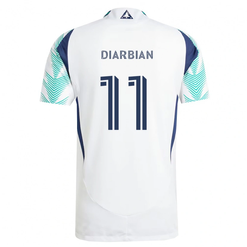 Danxen Mulher Camisola Gevork Diarbian #11 Branco Azul Marinho Verde Claro Alternativa 2026/27 Camisa Brasil