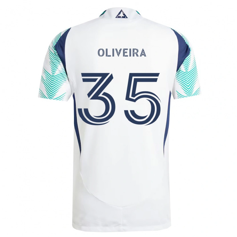 Danxen Mulher Camisola Cristiano Oliveira #35 Branco Azul Marinho Verde Claro Alternativa 2026/27 Camisa Brasil