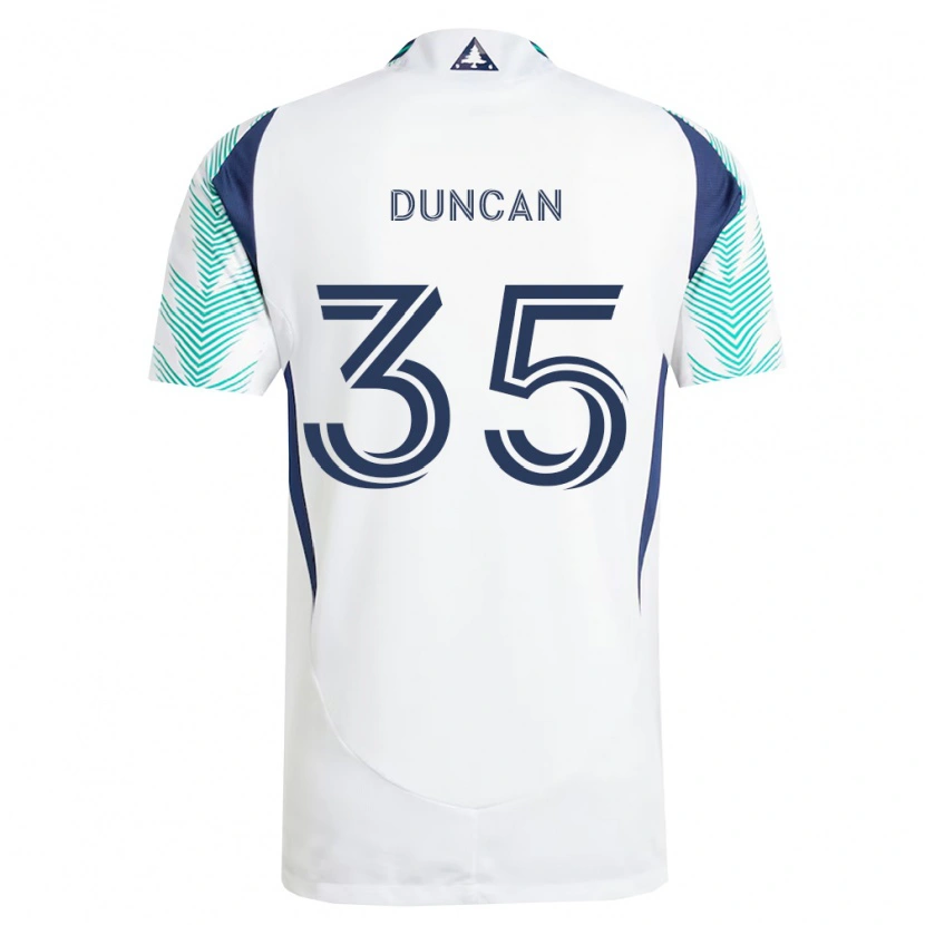 Danxen Mulher Camisola Nakye Greenidge-Duncan #35 Branco Azul Marinho Verde Claro Alternativa 2026/27 Camisa Brasil