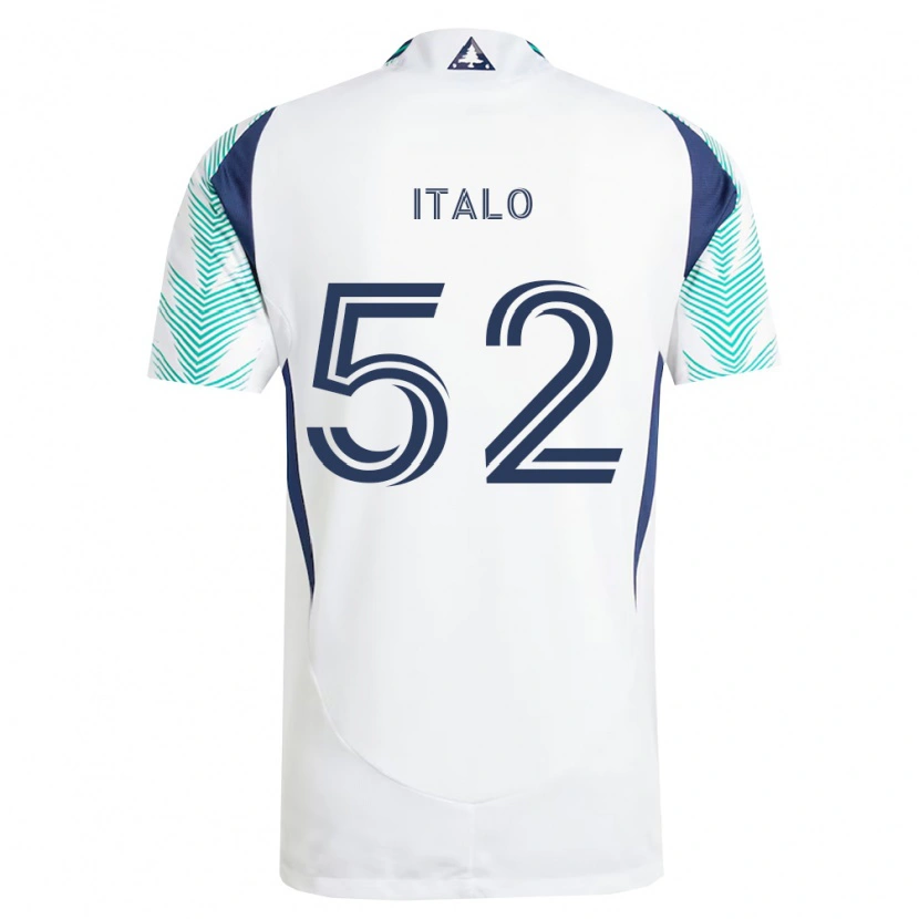 Danxen Mulher Camisola Ítalo #52 Branco Azul Marinho Verde Claro Alternativa 2026/27 Camisa Brasil