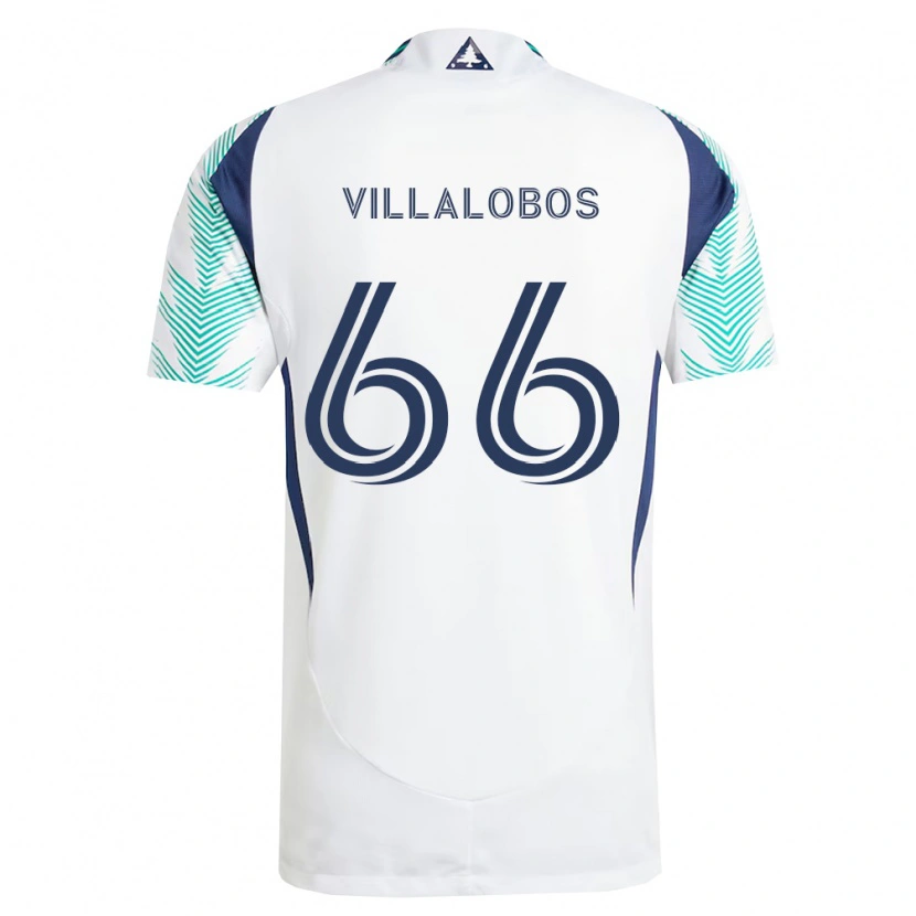 Danxen Mulher Camisola Ivan Villalobos #66 Branco Azul Marinho Verde Claro Alternativa 2026/27 Camisa Brasil