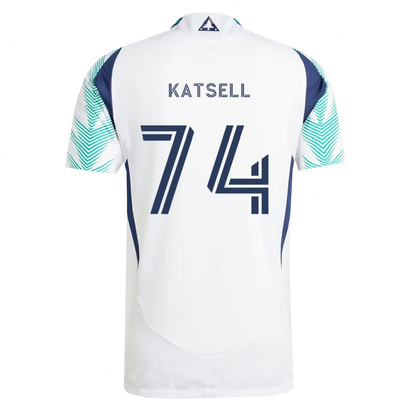 Danxen Mulher Camisola Levi Katsell #74 Branco Azul Marinho Verde Claro Alternativa 2026/27 Camisa Brasil