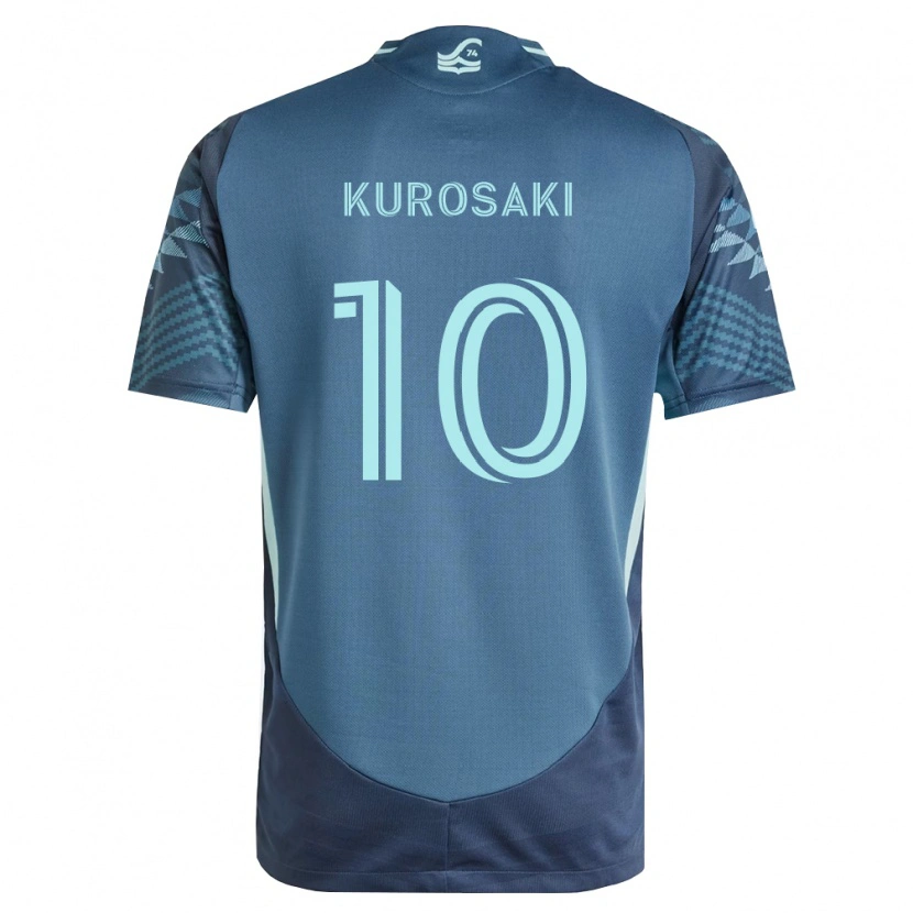 Danxen Mulher Camisola Yuuka Kurosaki #10 Azul Marinho Verde Alternativa 2026/27 Camisa Brasil