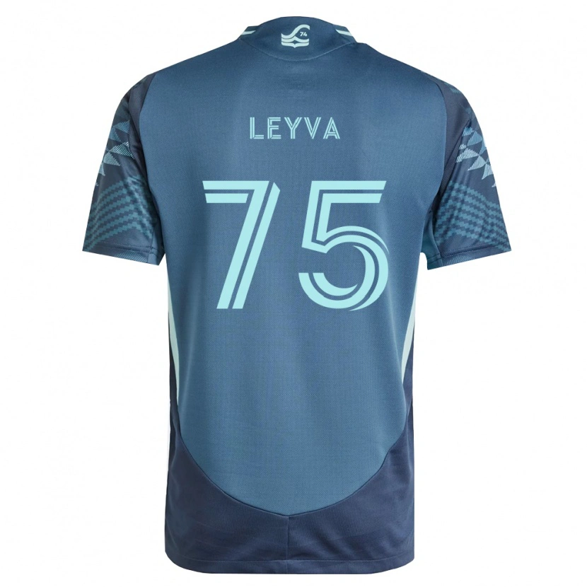 Danxen Mulher Camisola Danny Leyva #75 Azul Marinho Verde Alternativa 2026/27 Camisa Brasil