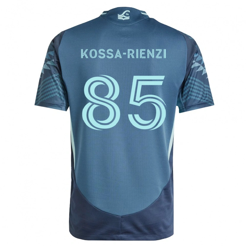 Danxen Mulher Camisola Kalani Kossa-Rienzi #85 Azul Marinho Verde Alternativa 2026/27 Camisa Brasil
