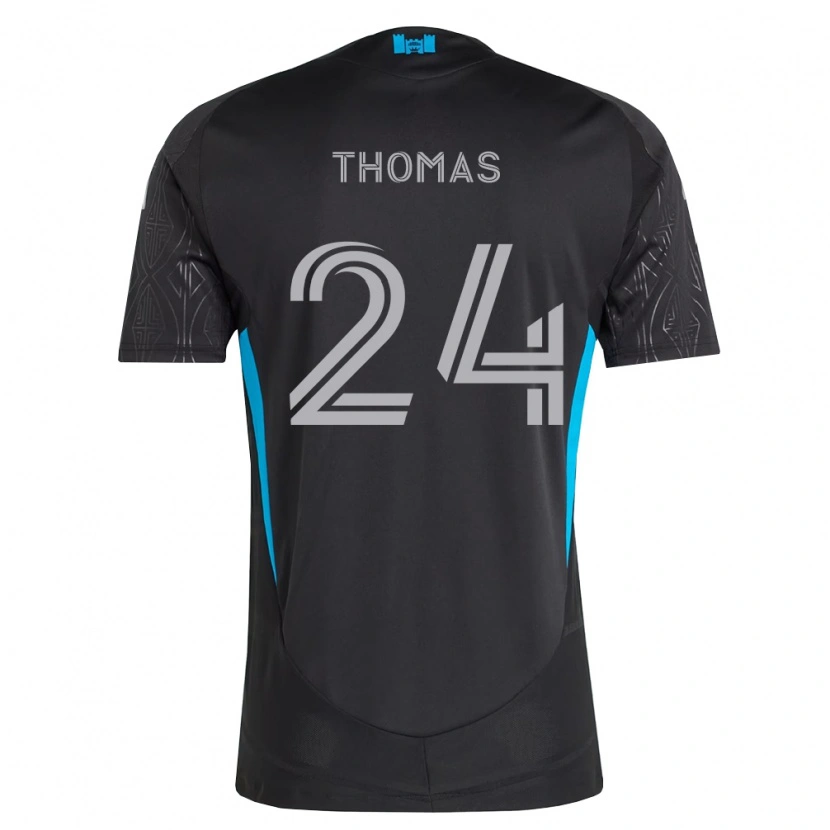 Danxen Mulher Camisola Mikah Thomas #24 Preto Branco Azul Celeste Alternativa 2026/27 Camisa Brasil