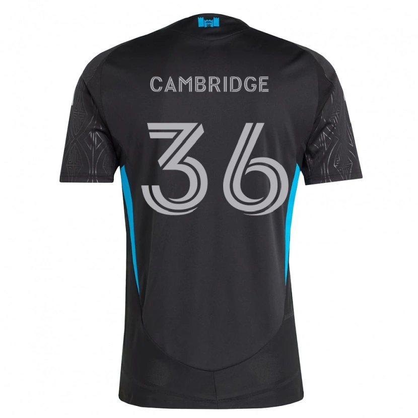 Danxen Mulher Camisola Brandon Cambridge #36 Preto Branco Azul Celeste Alternativa 2026/27 Camisa Brasil